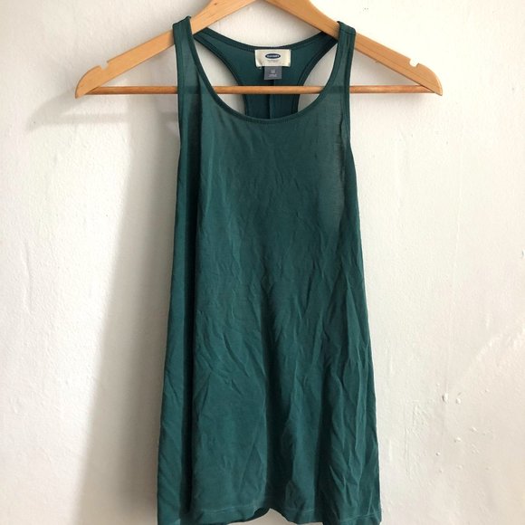 Flowy green Old Navy tank top XS - Picture 1 of 3